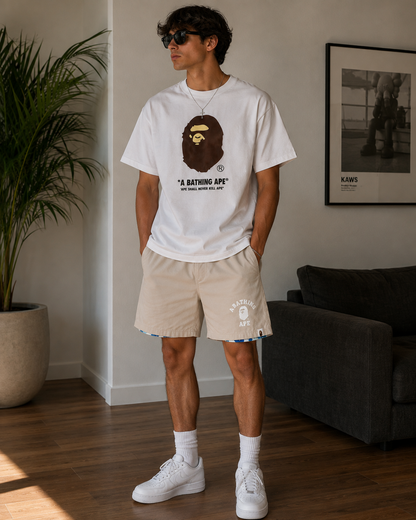 A Bathing Ape Reversible BAPE Shorts